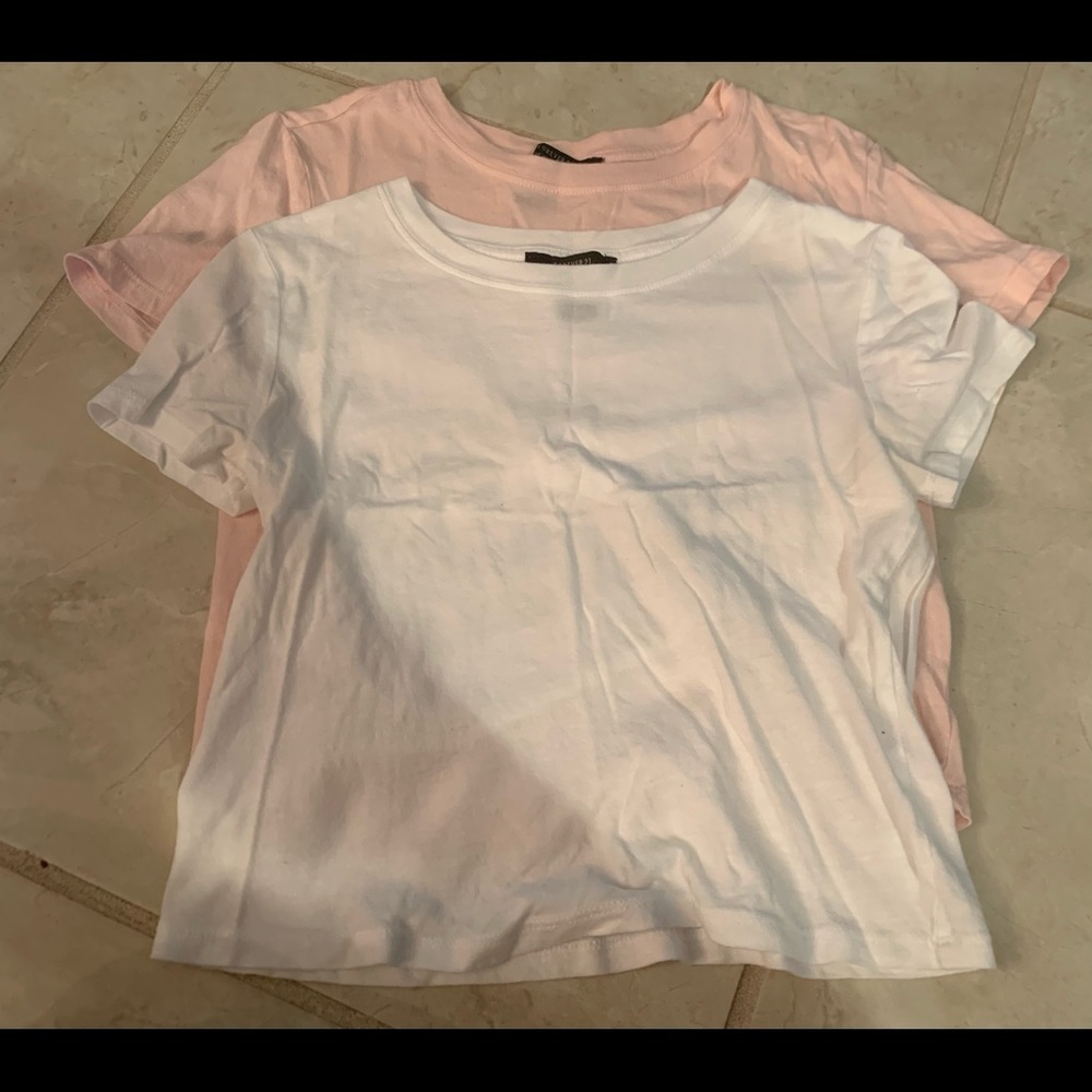 Forever 21 cropped t shirts